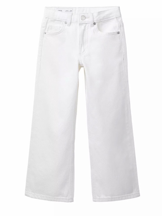Zara Other - Zara girls White High-Rise Jeans 12-13yr